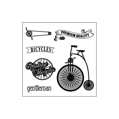 Stemple akrylowe ScrapBerry's 10.5cm Bicycle